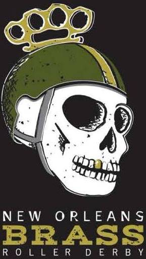 New Orleans Brass Roller Derby logo